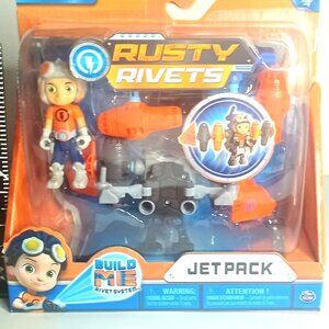 NEW Nickelodeon Rusty Rivets Build Me Rivet System - JET PACK ~ Spin Master Toys